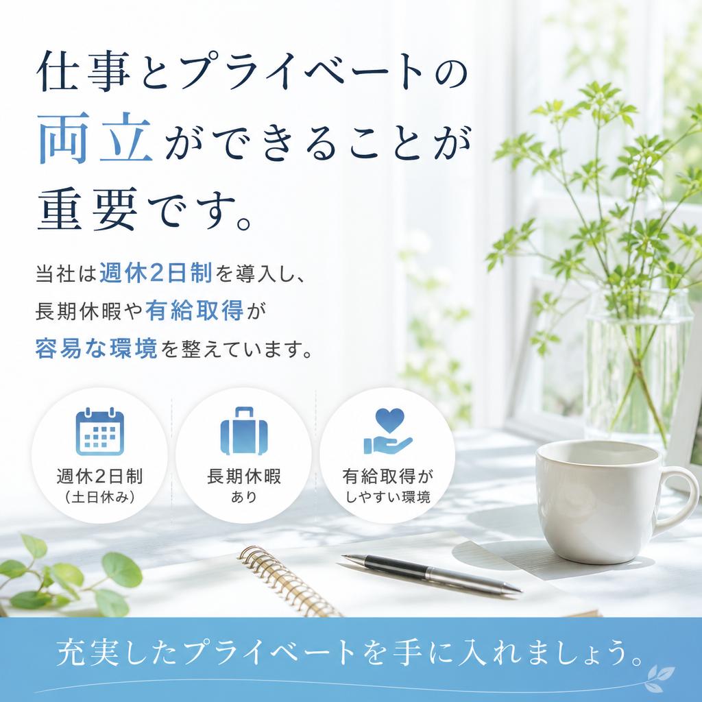 3. ワークライフバランスの実現