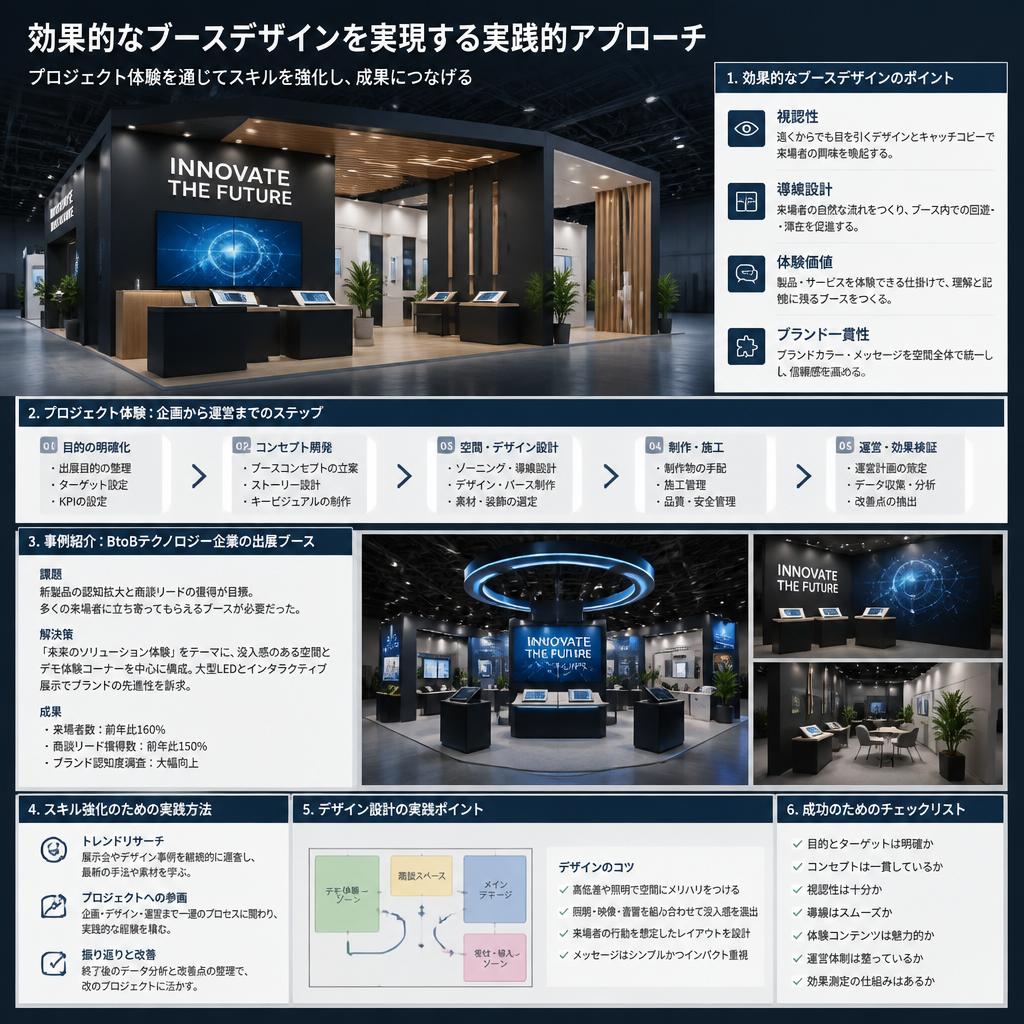 2. ブースデザインを極めるための実践的なステップ